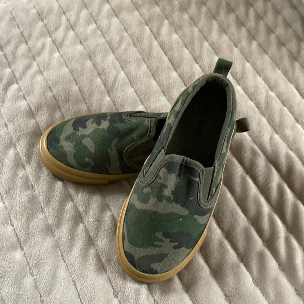 Toddler Boys Camo slip on sneaker
